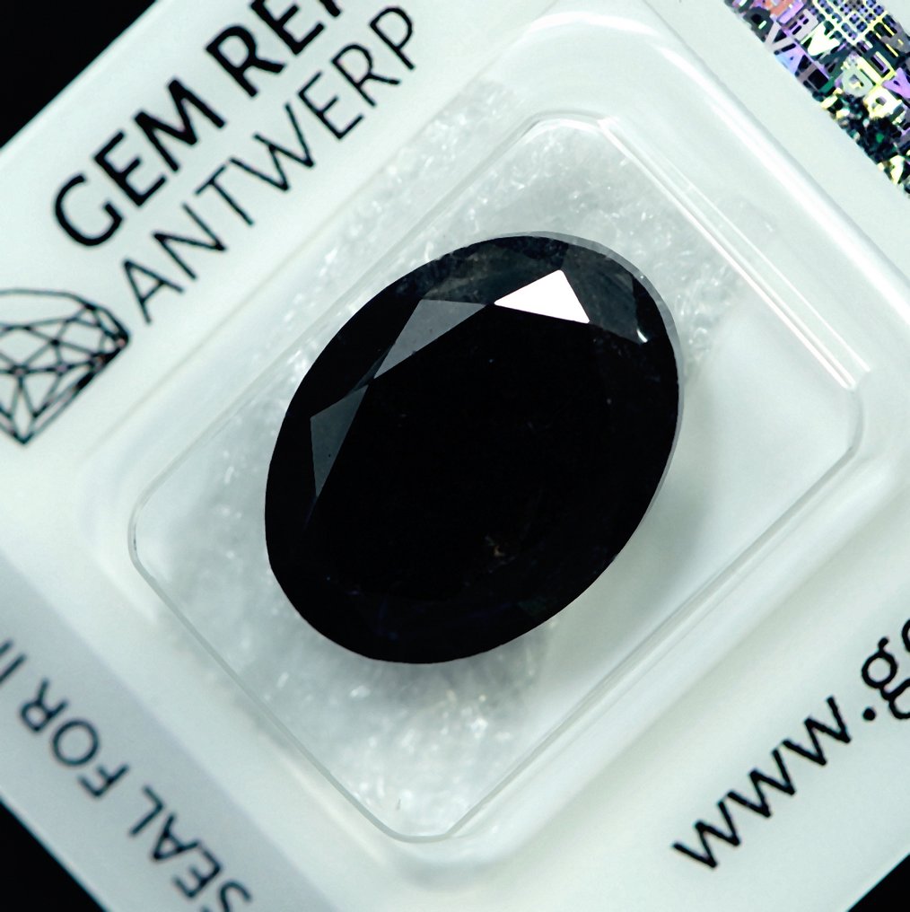 1 pcs 鑽石 (經顏色處理) - 13.99 ct - 實驗室報告中未載明 - Gem Report Antwerp (GRA) #4.3