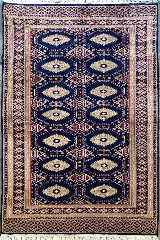 Buchara - Tæppe - 185 cm - 125 cm - Bukara tæppe ekstra #1.0