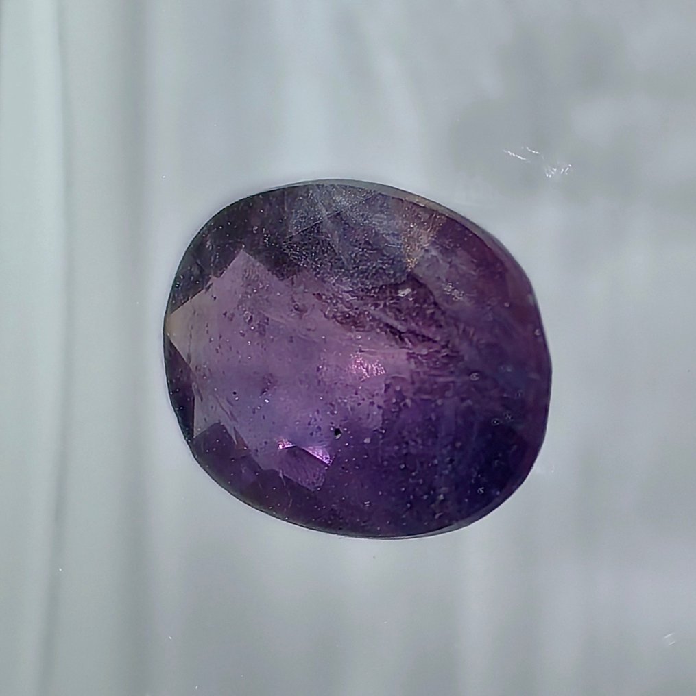 Purple Sapphire  - 1.35 ct - Antwerp Laboratory for Gemstone Testing (ALGT) #2.1