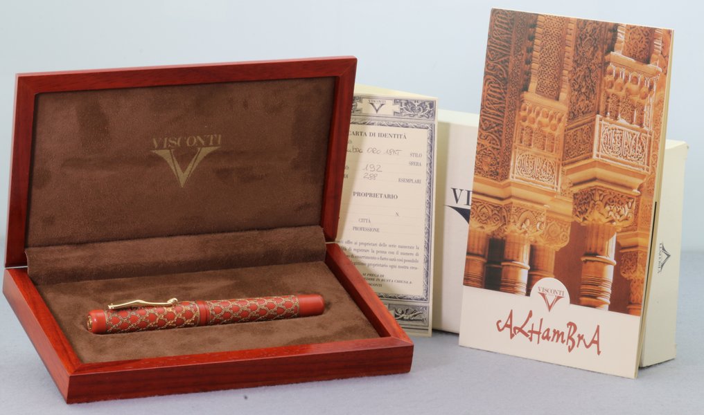 Visconti - edizione limitata Alhambra solid gold - Στυλογράφος #1.0