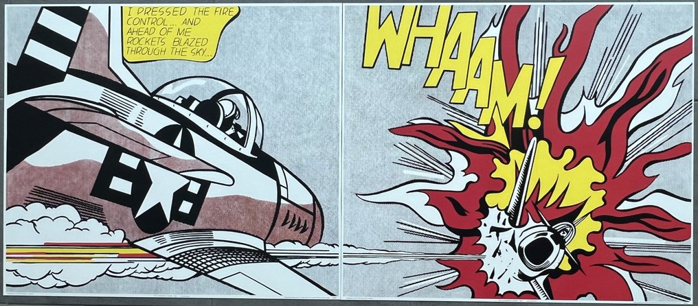 Roy Lichtenstein (1923-1997) (after) - Whaam! #1.0