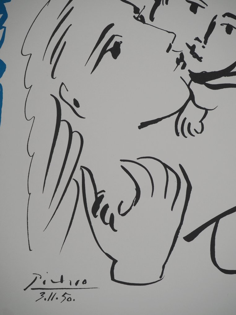 Pablo Picasso (1881-1973) - Amour maternel #4.3