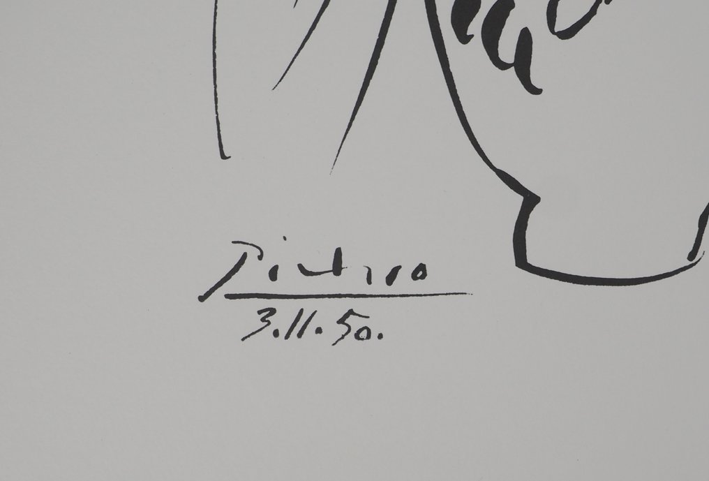 Pablo Picasso (1881-1973) - Amour maternel #2.1