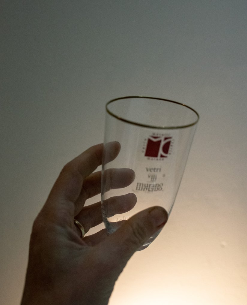 Carlo Moretti - madebyamaninVenice - Whiskyglas (6) - Kostenloser Versand zu Weihnachten - Glas - MuseumCollectionGlass #4.3