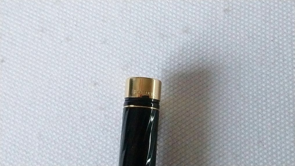 Sheaffer - Targa Classic Spiral set Ballpoint pen + Mechanical pencil + Fountain pen 14K/585 F-nib - Füllfederhalter #4.3