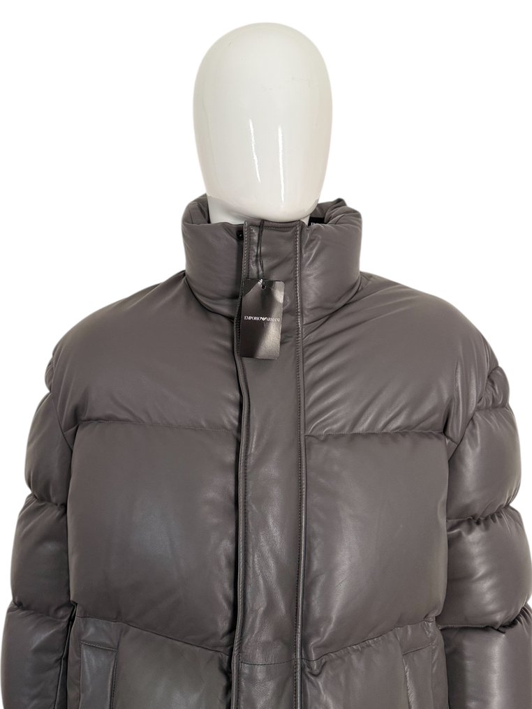 Emporio Armani - Leather jacket - New with tags #3.2