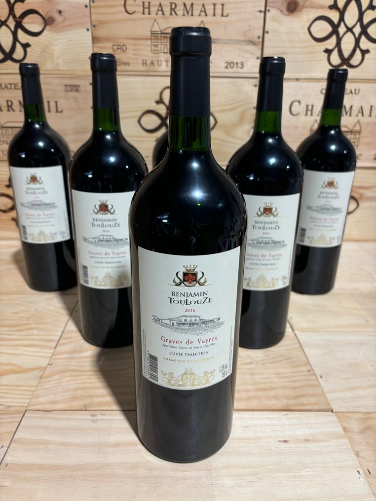 2016 Château Toulouze Benjamin Toulouze - Graves, Pessac-Léognan - 6 Magnums (1.5L) #2.1