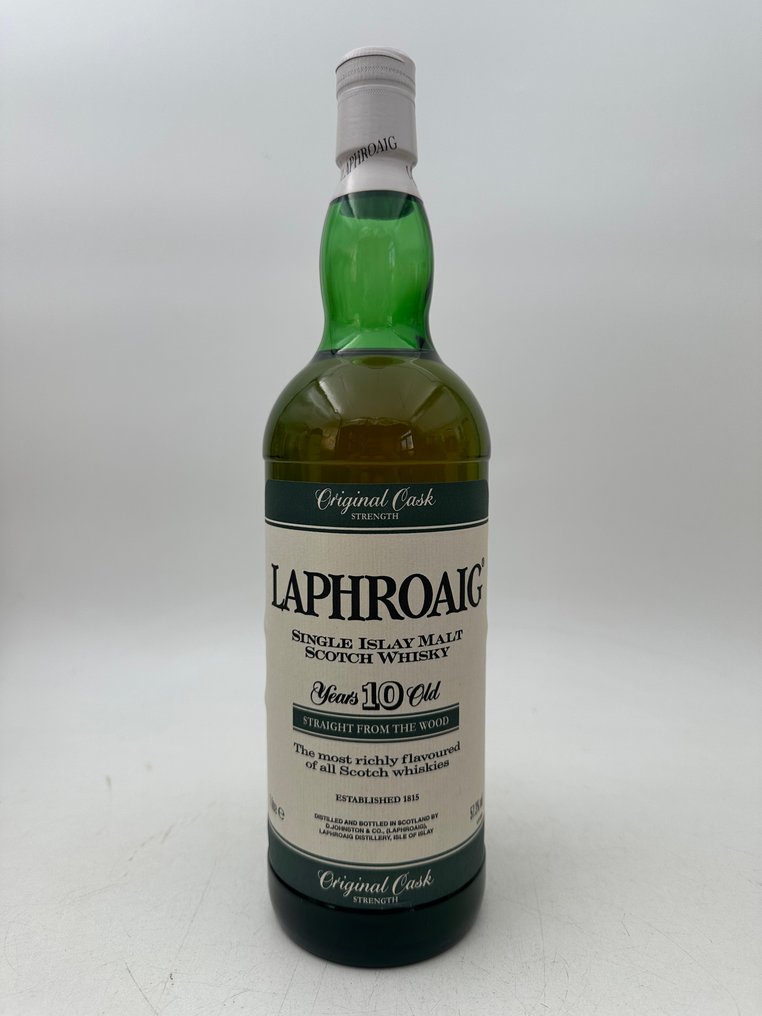 Laphroaig 10 years old Cask Strength - Green Stripe - b. Anni ‘90 - 1 Litre #4.3