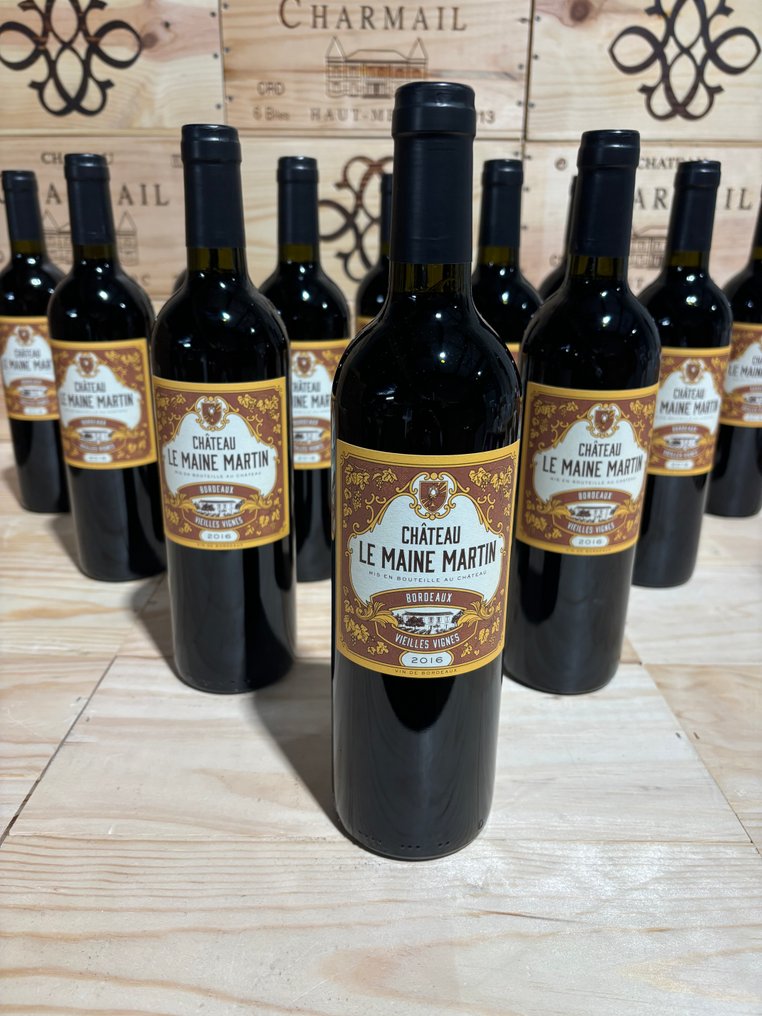 2016 Château Le Maine Martin - Μπορντό - 12 Bottles (0.75L) #2.1