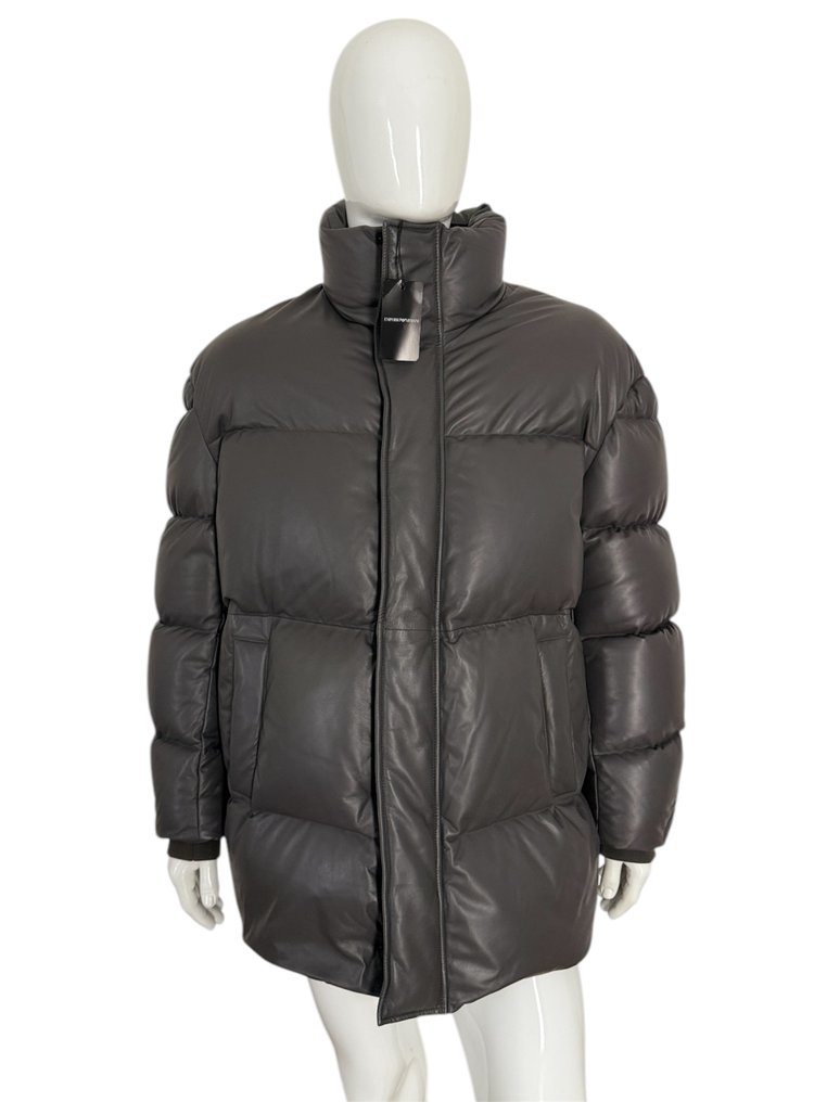 Emporio Armani - Leather jacket - New with tags #1.0