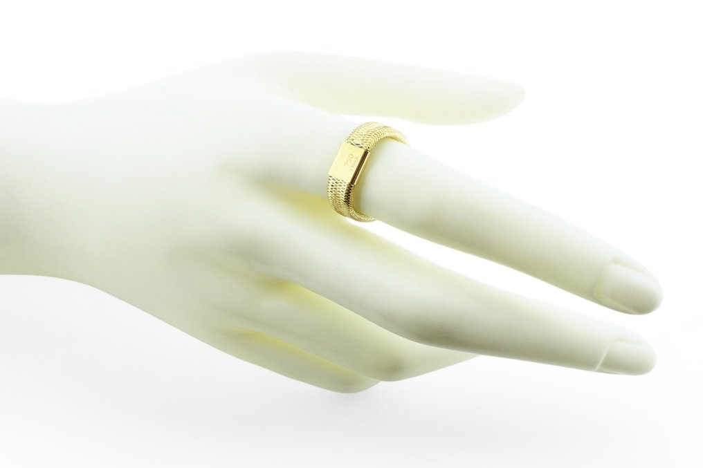 No reserve price - Ring - 18 kt. Yellow gold #4.3
