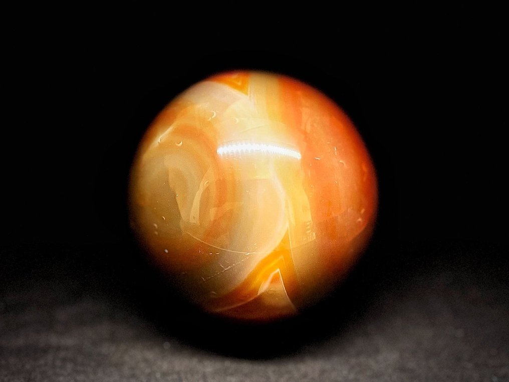 Agate 球體 - 高度: 8 cm- 650 g - (1) #1.0