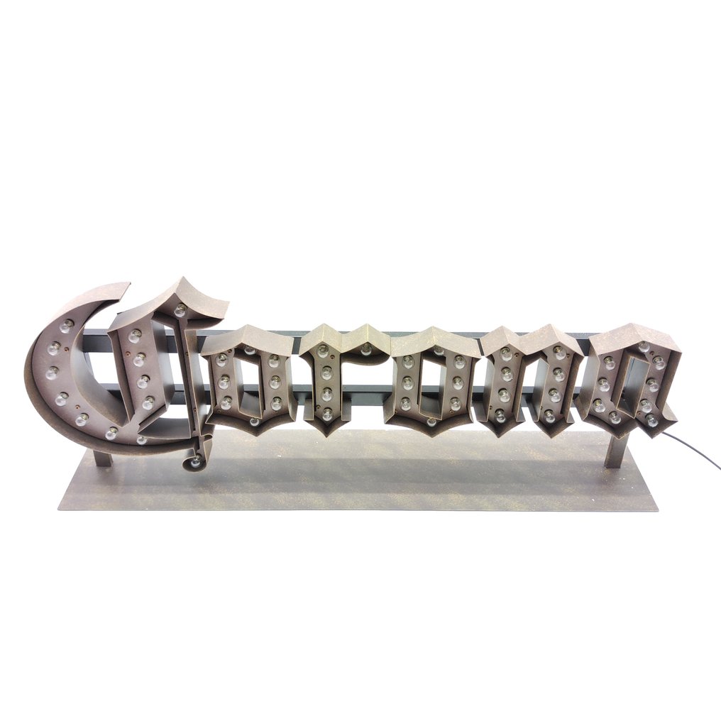 Corona - Corona发光招牌 - 霓虹燈標誌 - 金屬, 鐵 #1.0