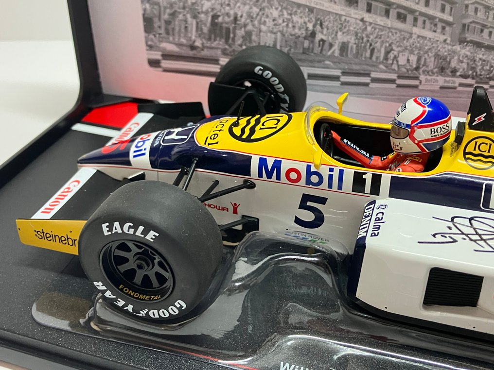 Williams - British Grand Prix - Nigel Mansell - 1986 - Scale 1/18 modelcar #4.3