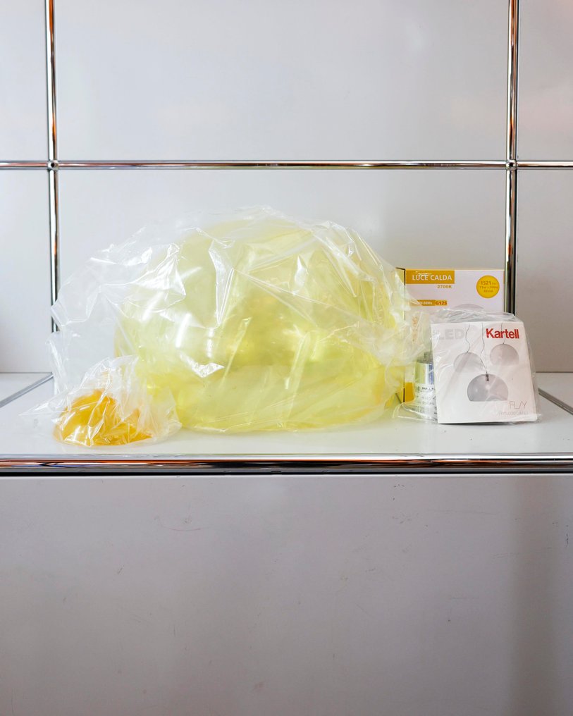Kartell - Ferruccio Laviani - Lampada a sospensione - Small FL/Y - Giallo Trasparente - PMMA #2.1