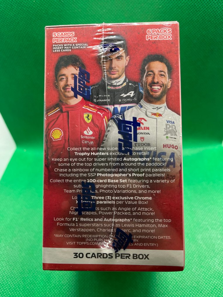 2024 Topps Paddock Pass - 1 Booster box - Majdnem tökéletes (NM) #2.1