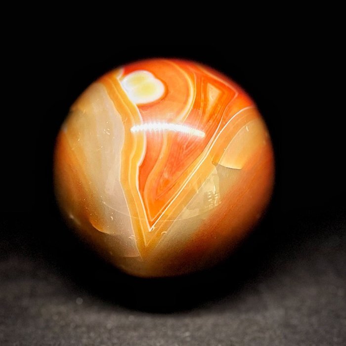 Agate 球體 - 高度: 8 cm- 650 g - (1) #1.0