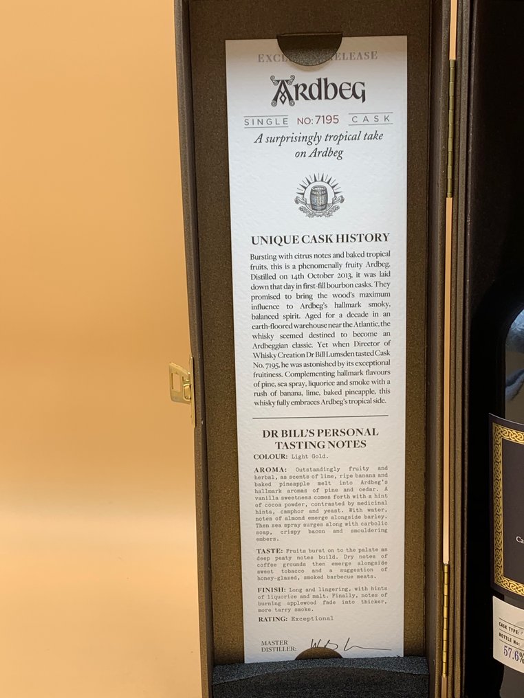 Ardbeg 2013 10 years old Cask no. 7195 - Exclusive to France  - 70 cl #3.2