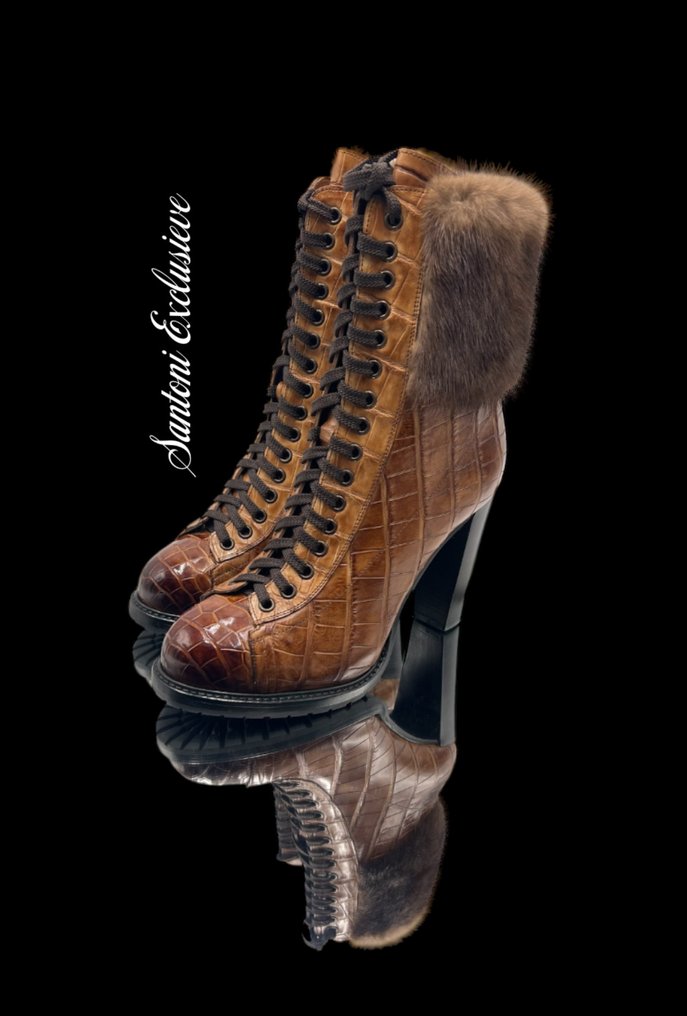 Santoni - Boots - Size: EU 38.5 #1.0