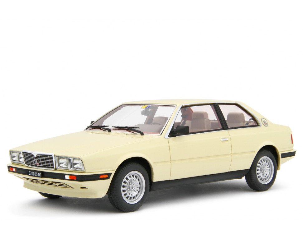 Laudoracing 1:18 - Model sedan - Maserati Biturbo 2.0 Bianco avorio 1982 - LX001A #1.0