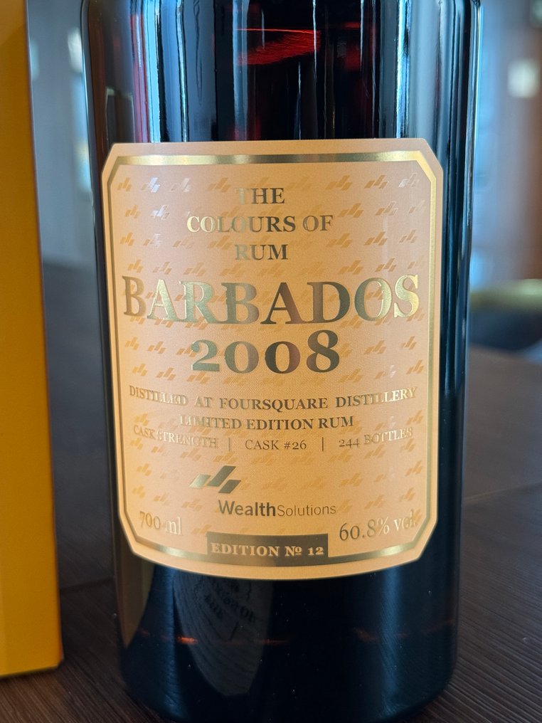 Foursquare 2008 The Colours of Rum - Edition No. 12 - b. 2021 - 700ml #1.0