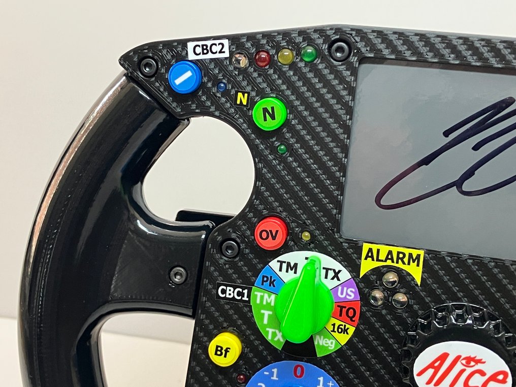 法拉利 - 奇米·雷克南 - 2007 - 仿制方向盘  #3.2