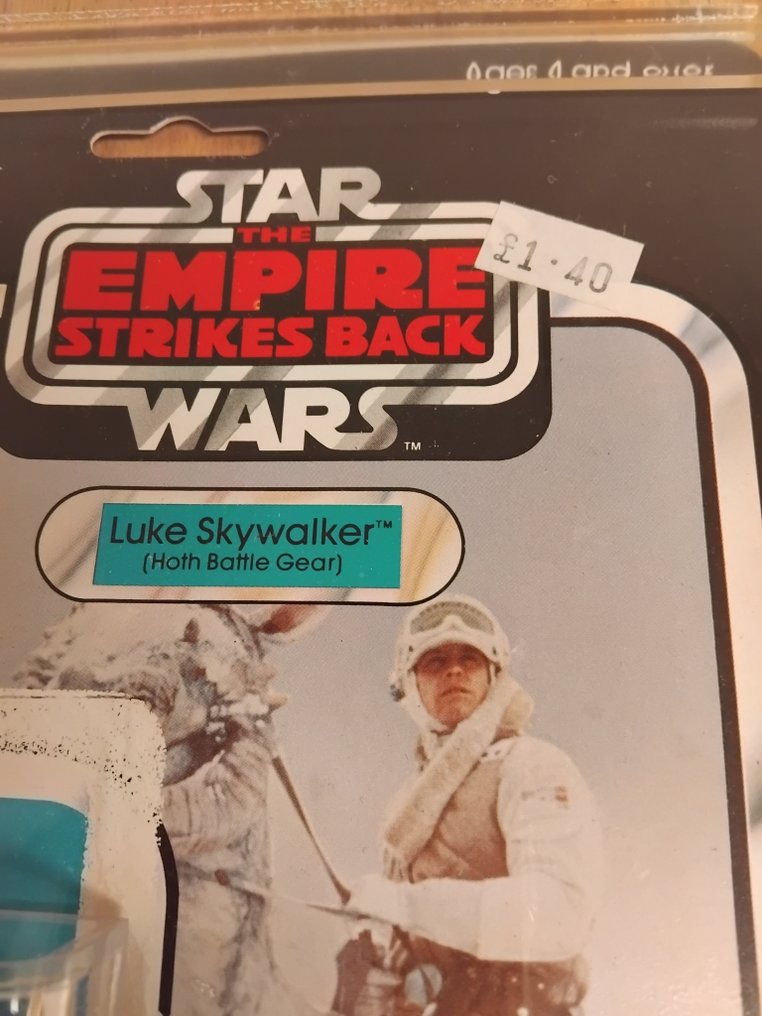 kenner - Φιγούρα - LUKE SKYWALKER Hoth disguise graded UKG 80 with ESB card - Πλαστικό #3.2