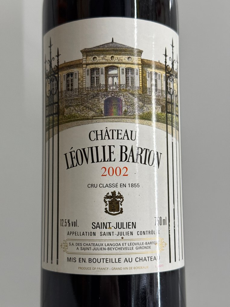 2002 Château Léoville Barton - Saint-Julien 2ème Grand Cru Classé - 1 Flasche (0,75Â l) #2.1