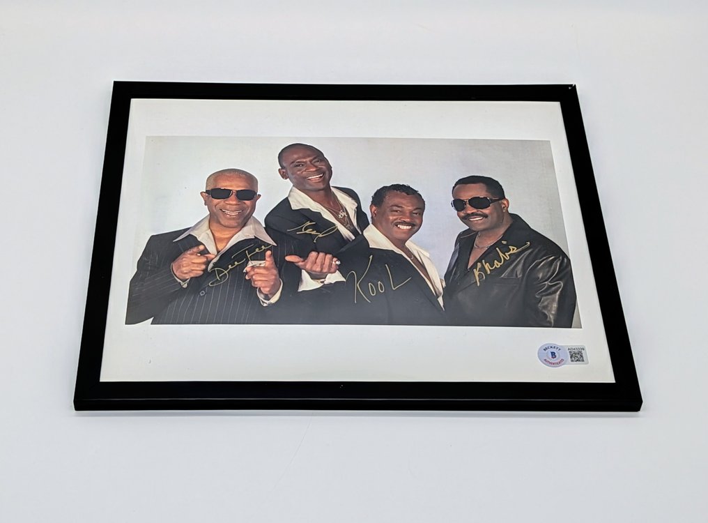 Kool & The Gang-Signed Photo - Authentification Beckett - Encadré(e), Certificat #2.1