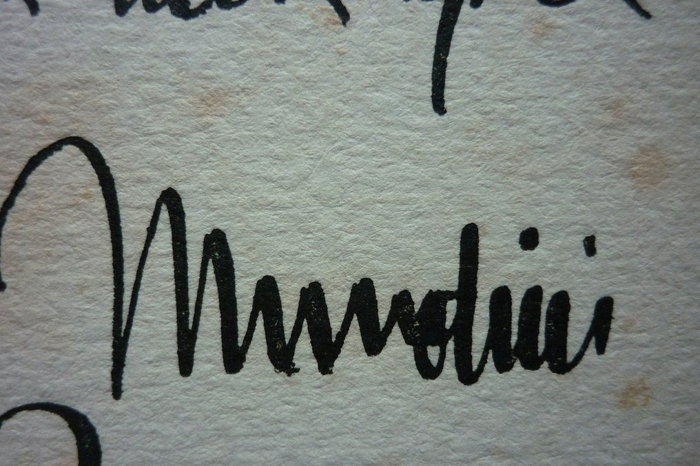 Αυτογράφημα με στυλό του Maresciallo Badoglio σε βιβλίο σε αριθμημένο αντίτυπο, Ο Πόλεμος της - Πλήρες χαρτογραφικό υλικό - Βασίλειο της Ιταλίας φασιστικό - Με προλεγόμενο του Mussolini - Στρατιωτικά αξεσουάρ - 1936 #1.0