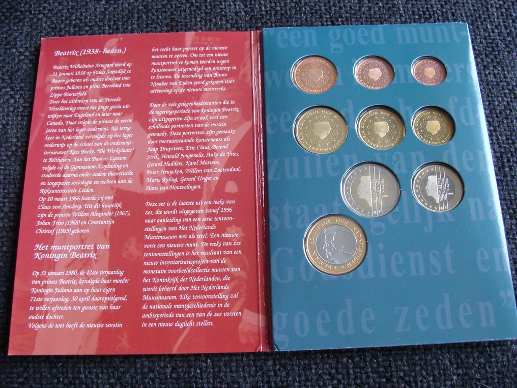 Nederland. Year Set (BU) 2002/2009 "Holland Coin Fair" (8 sets)  (Zonder Minimumprijs) #2.1