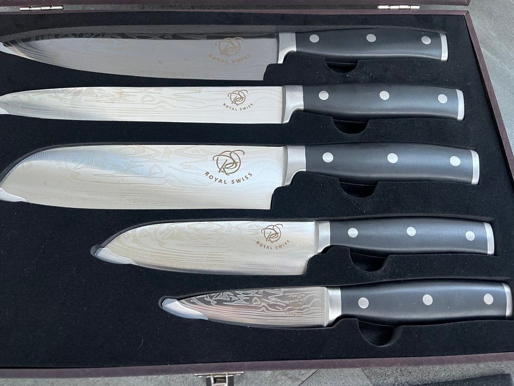 Royal Swiss - Σετ τραπεζομάχαιρων - rvs #3.2
