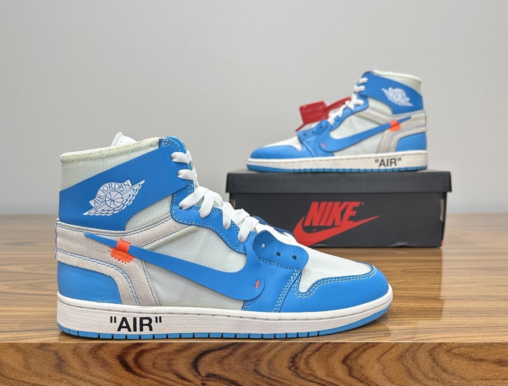 Air Jordan - Jordan 1 Retro High Off-White University Blue - 運動鞋 - 尺寸: EU 44 #2.1
