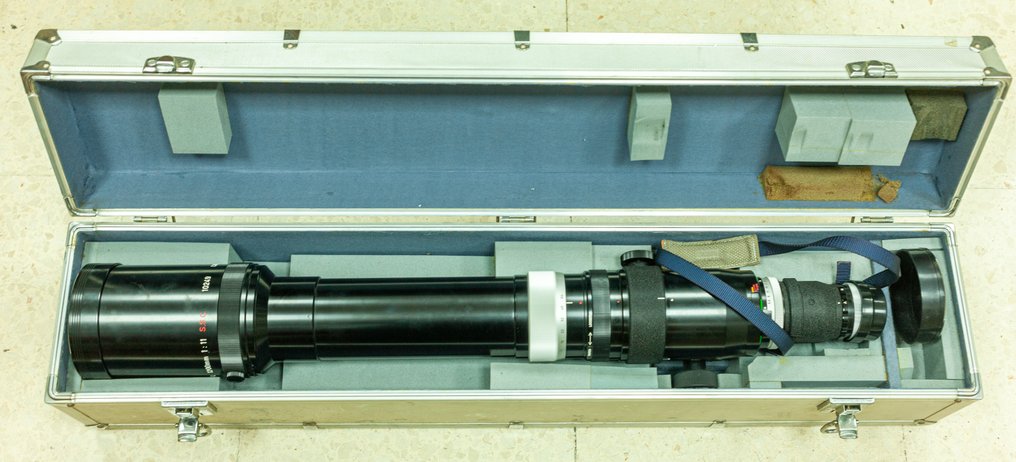 Canon FL 11/1200mm S.S.C. in its box | Supertele Camera lens #1.0