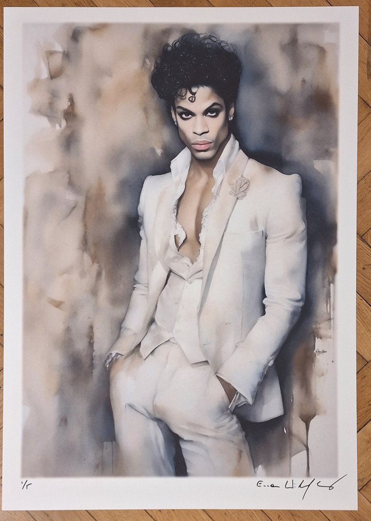 Prince by Emma Wildfang - Watercolor Edition - Fine Art High-Quality Giclée - 限量版 - 2025 #3.2
