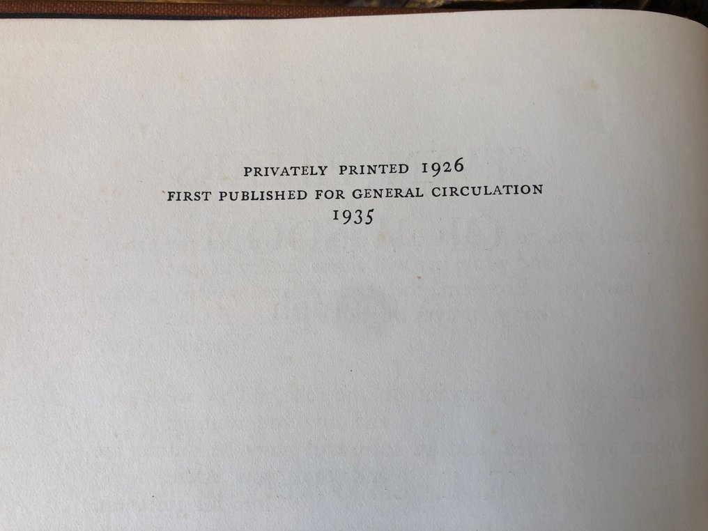T.E. Lawrence - Seven Pillars of Wisdom, a Triumph - 1935 #4.3