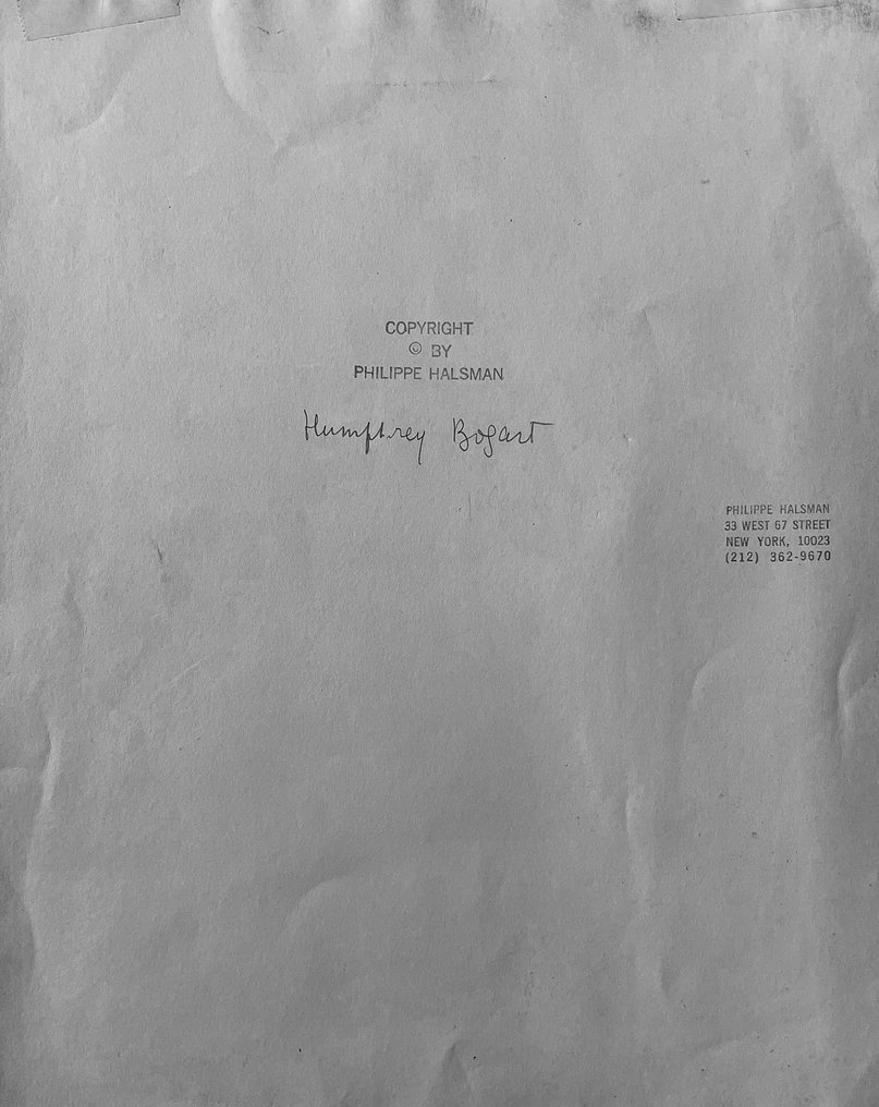 Philippe Halsman (1906 - 1979) - Humphrey Bogart #4.3