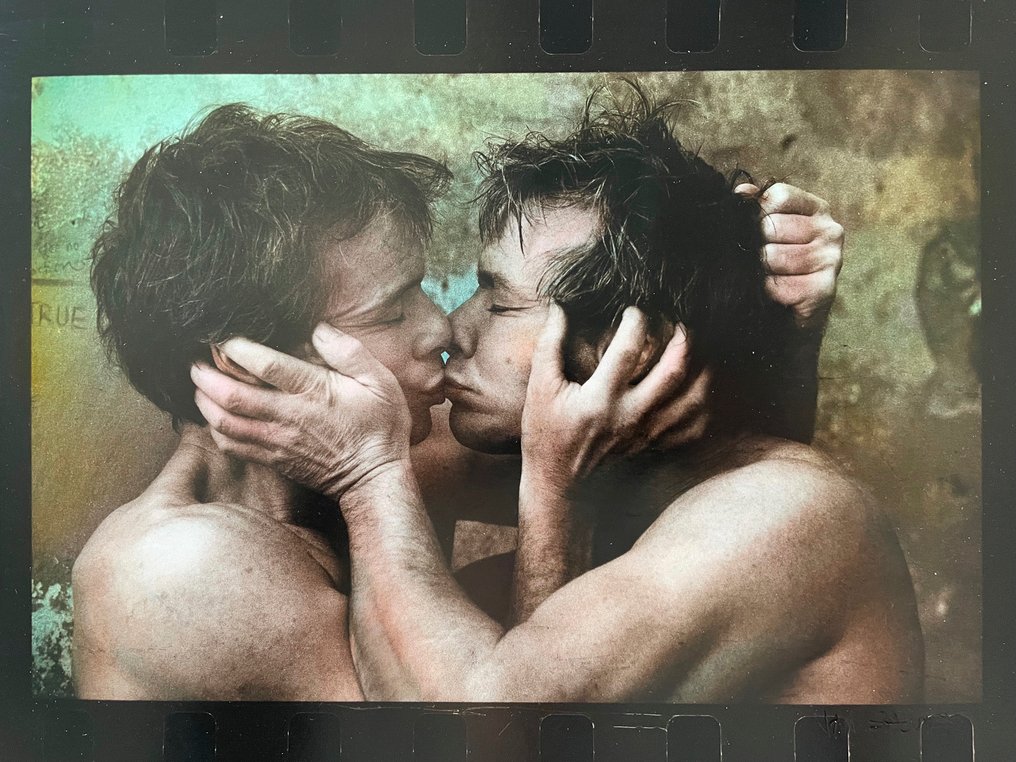 Jan Saudek (1935–) - Deux hommes, Juan et son frère jumeau Karel, 1986 #2.1