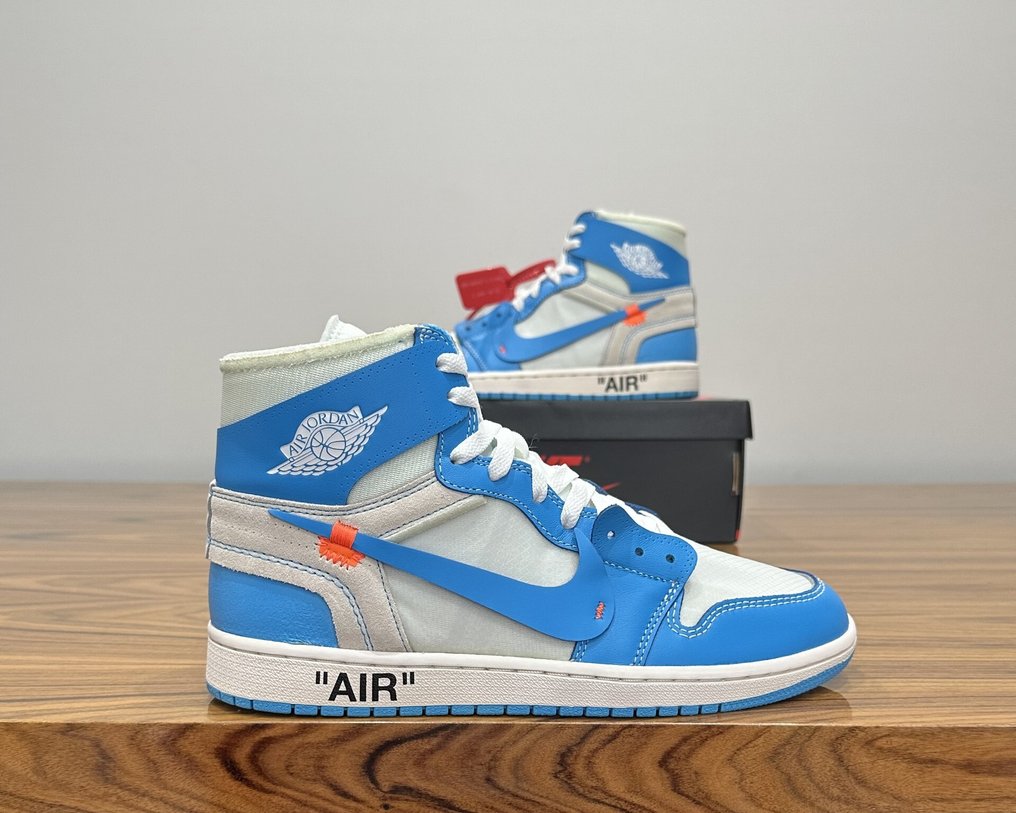 Air Jordan - Jordan 1 Retro High Off-White University Blue - 運動鞋 - 尺寸: EU 44 #1.0