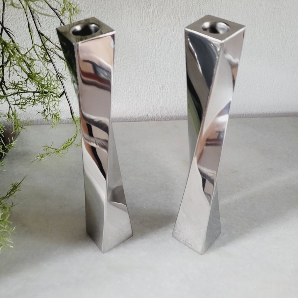 Auerhahn - Candleholder (2) - Chrome #4.3