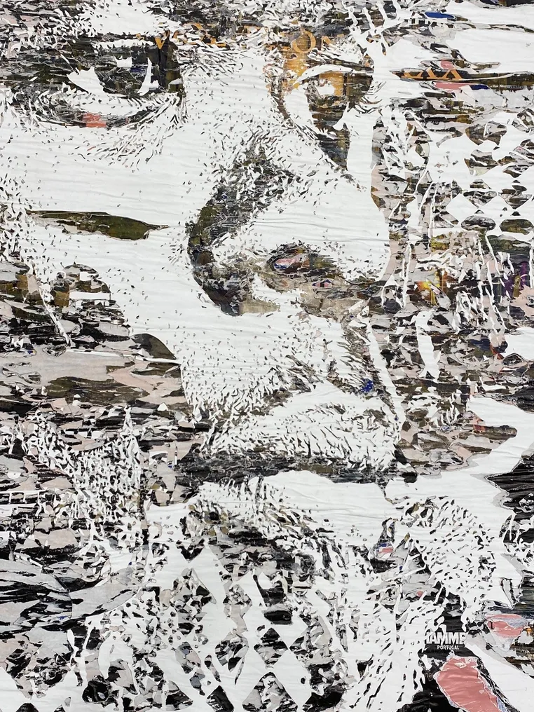 Vhils (1987) - Unearth Series #24 (very large size) #2.1