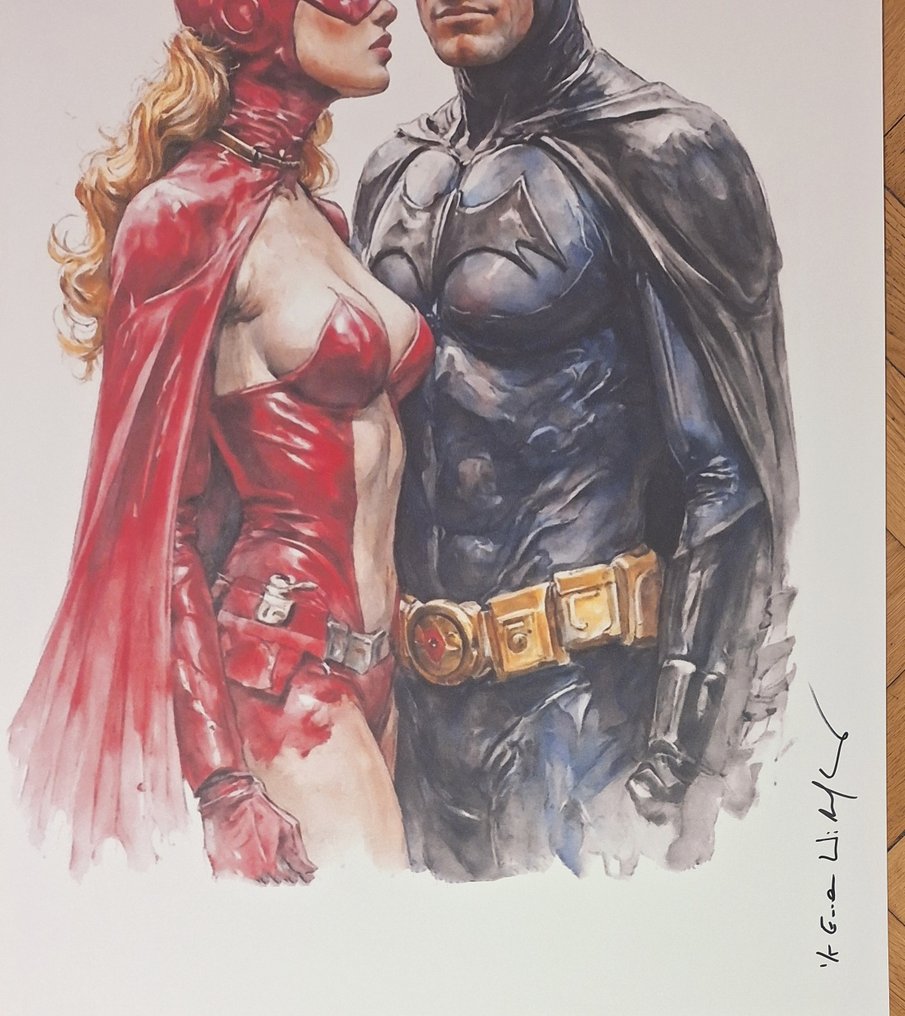 Batman and Batgirl - Vintage edition by Emma Wildfang - Large size #2.1