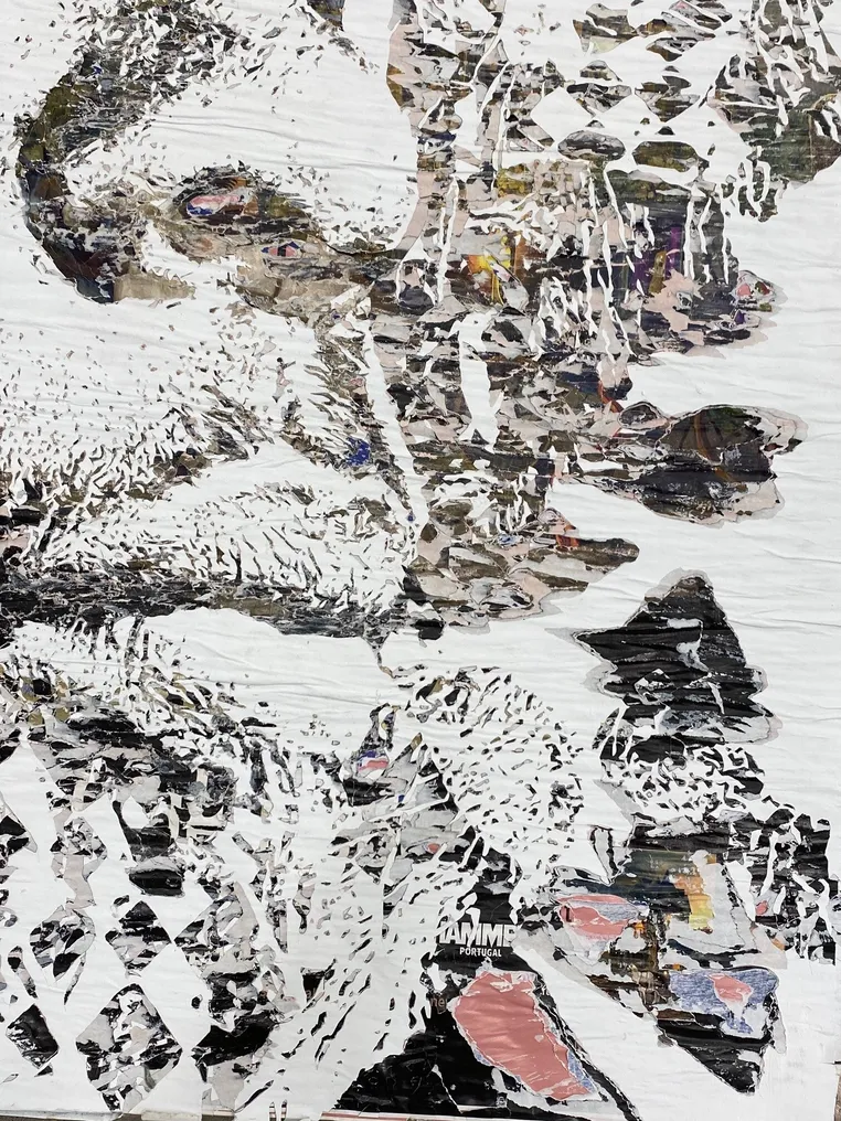 Vhils (1987) - Unearth Series #24 (very large size) #3.2