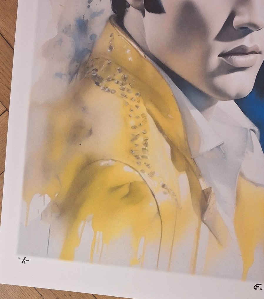 Elvis Presley - by Emma Wildfang - Watercolor Edition - Large size - Περιορισμένη έκδοση - 2025 #1.0