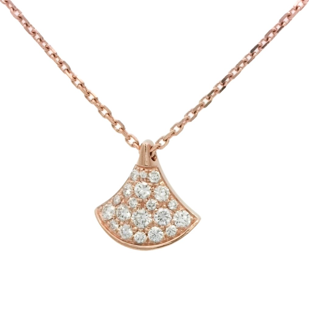 Bvlgari - Kaulakoru - Diva’s dream - 18 kt. Ruusukulta - 0.20ct. tw. Timantti (Luonnollinen) #1.0