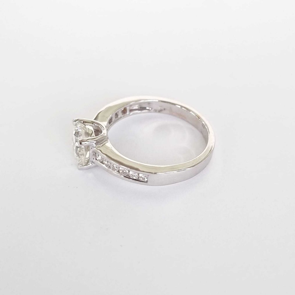 Δαχτυλίδι αρραβώνων - 18 καράτια Λευκός χρυσός -  1.62ct. tw. Διαμάντι (Φυσικό) - Διαμάντι #3.2