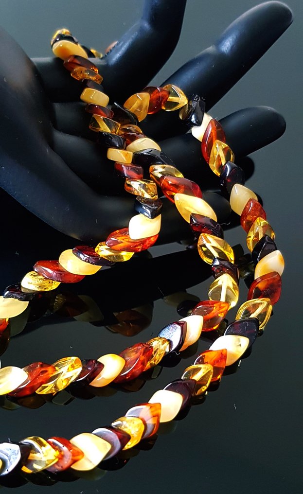 琥珀 复古天然波罗的海琥珀项链- 10 g #4.3