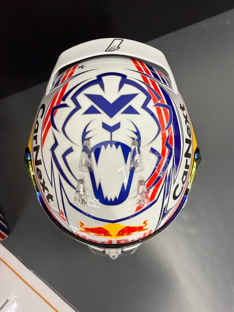 Max Verstappen - Casco in scala 1/2  #3.1