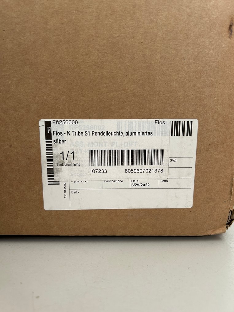 Flos - Philippe Starck - Hängelampe - KTribe Suspension 1 - PMMA #4.3