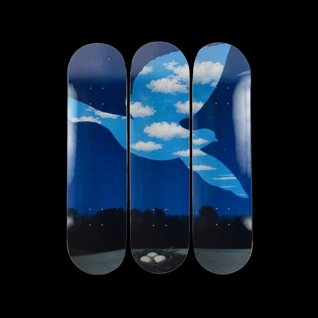 René Magritte (after) x the Skateroom - Le Retour #1.0